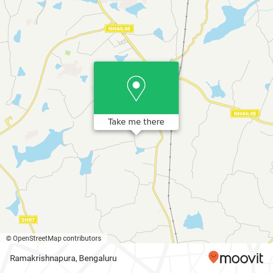 Ramakrishnapura map
