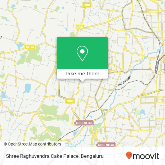 Shree Raghuvendra Cake Palace map