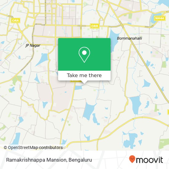 Ramakrishnappa Mansion map