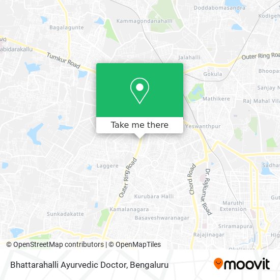 Bhattarahalli Ayurvedic Doctor map