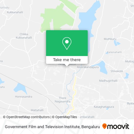 Government Film and Television Institute map