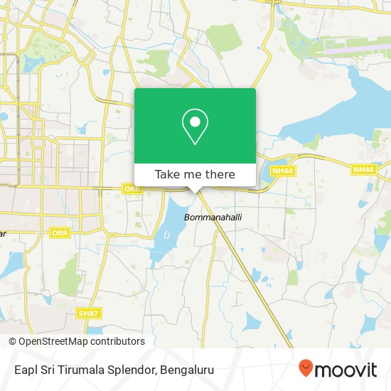 Eapl Sri Tirumala Splendor map
