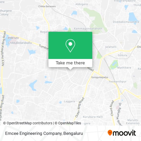 Emcee Engineering Company map