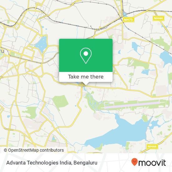 Advanta Technologies India map