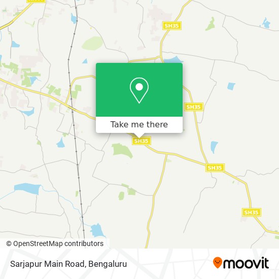 Sarjapur Main Road map