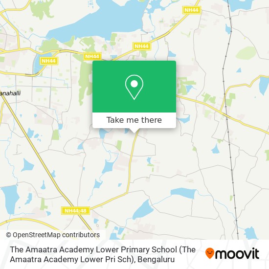 The Amaatra Academy Lower Primary School (The Amaatra Academy Lower Pri Sch) map