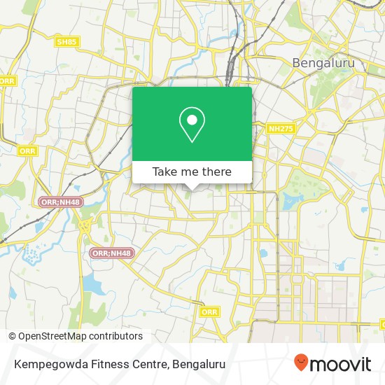 Kempegowda Fitness Centre map