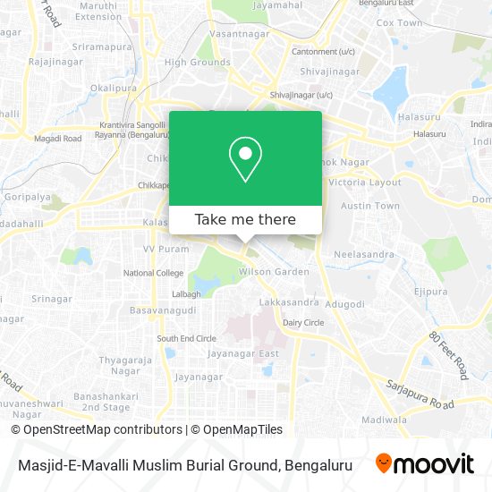 Masjid-E-Mavalli Muslim Burial Ground map