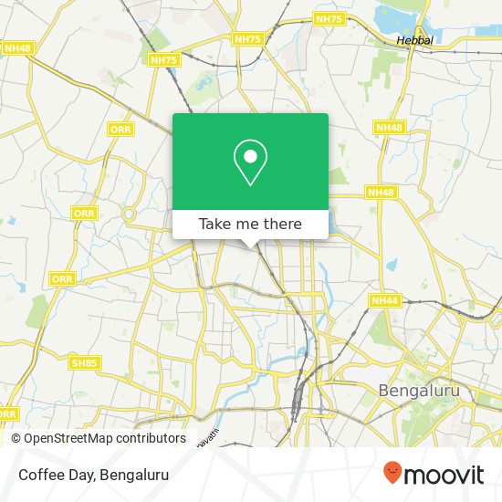 Coffee Day map
