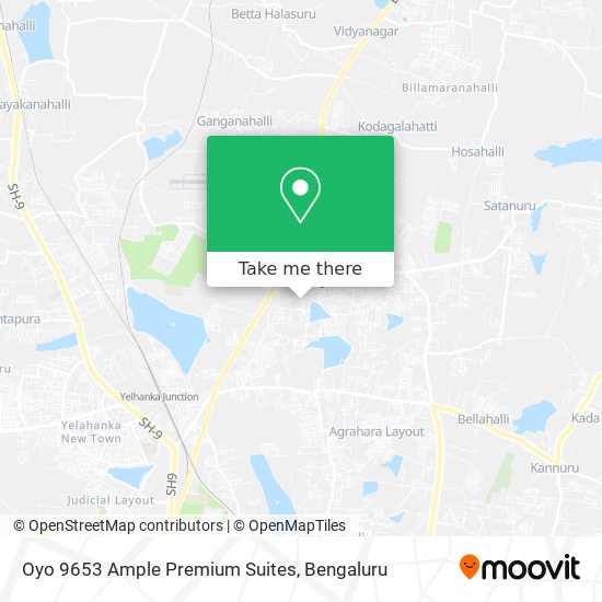 Oyo 9653 Ample Premium Suites map