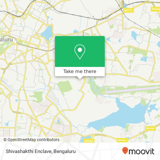 Shivashakthi Enclave map