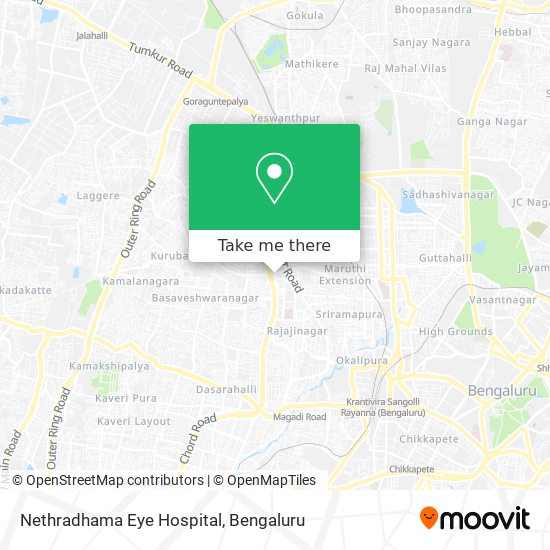 Nethradhama Eye Hospital map