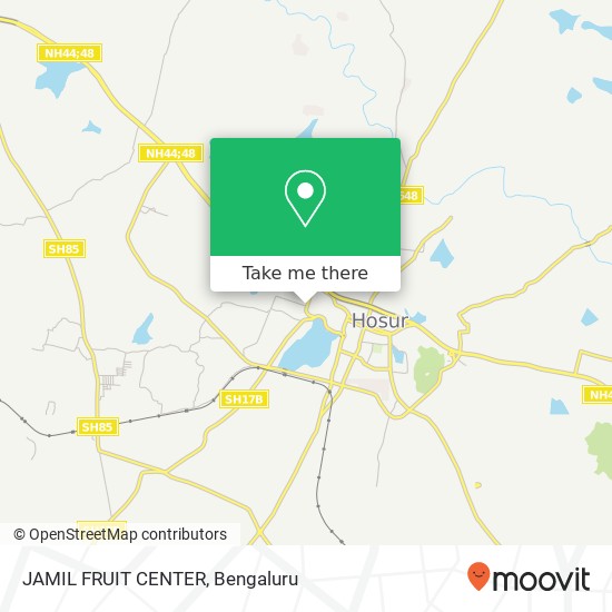 JAMIL FRUIT CENTER map