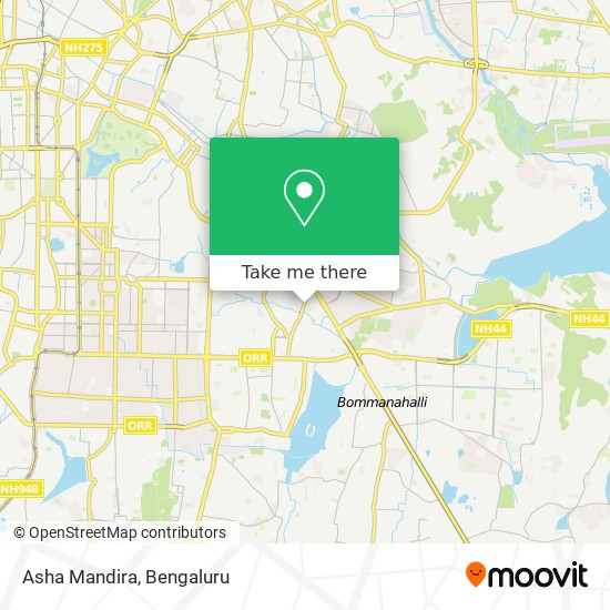 Asha Mandira map