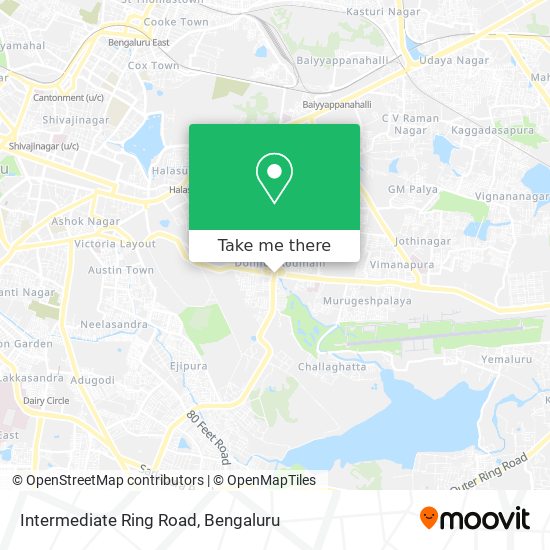 Intermediate Ring Road map