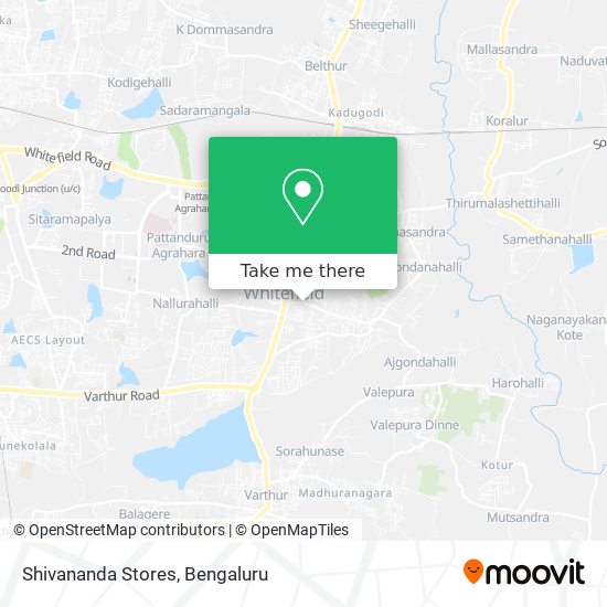 Shivananda Stores map