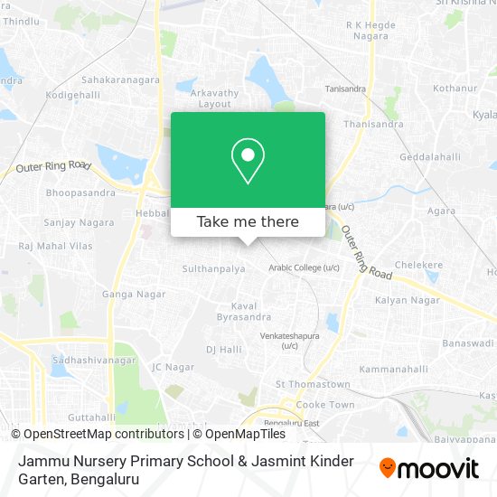 Jammu Nursery Primary School & Jasmint Kinder Garten map