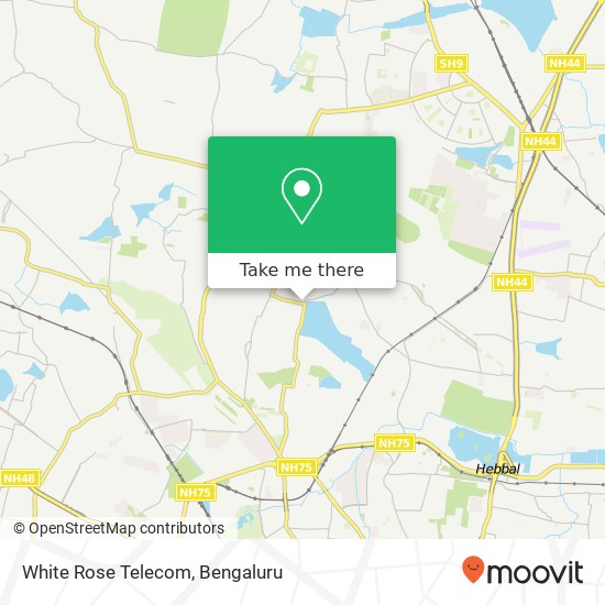 White Rose Telecom map