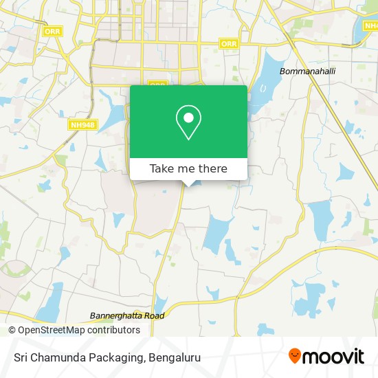 Sri Chamunda Packaging map
