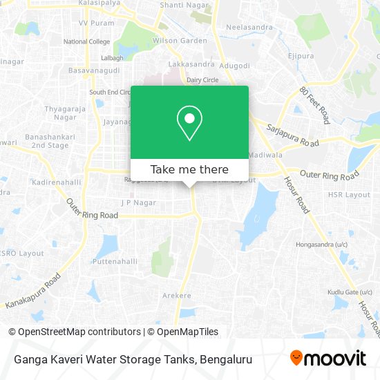Ganga Kaveri Water Storage Tanks map