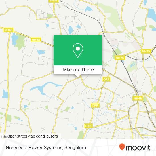 Greenesol Power Systems map