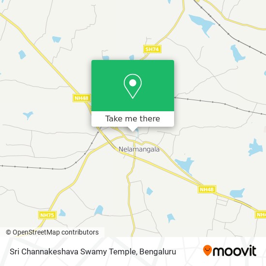 Sri Channakeshava Swamy Temple map