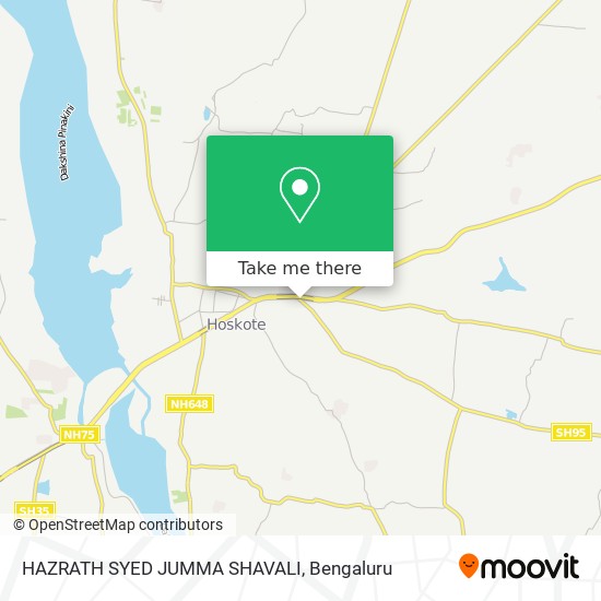 HAZRATH SYED JUMMA SHAVALI map