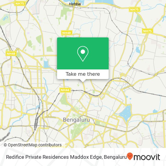 Redifice Private Residences Maddox Edge map