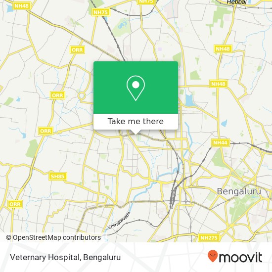 Veternary Hospital map