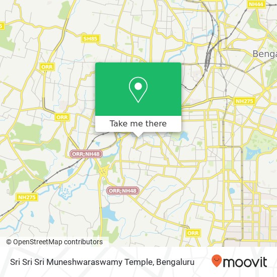 Sri Sri Sri Muneshwaraswamy Temple map