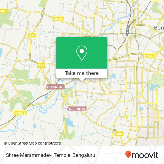 Shree Marammadevi Temple map