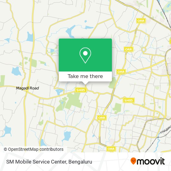 SM Mobile Service Center map