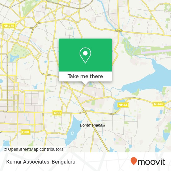 Kumar Associates map