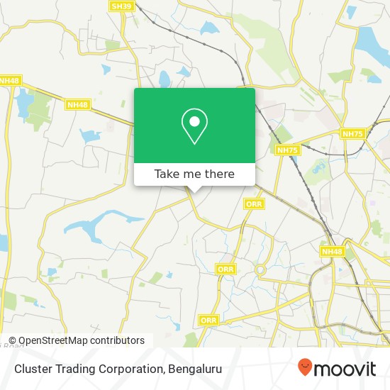 Cluster Trading Corporation map
