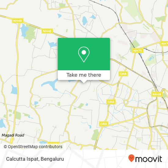 Calcutta Ispat map
