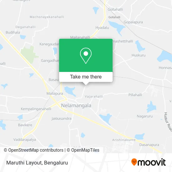 Maruthi Layout map