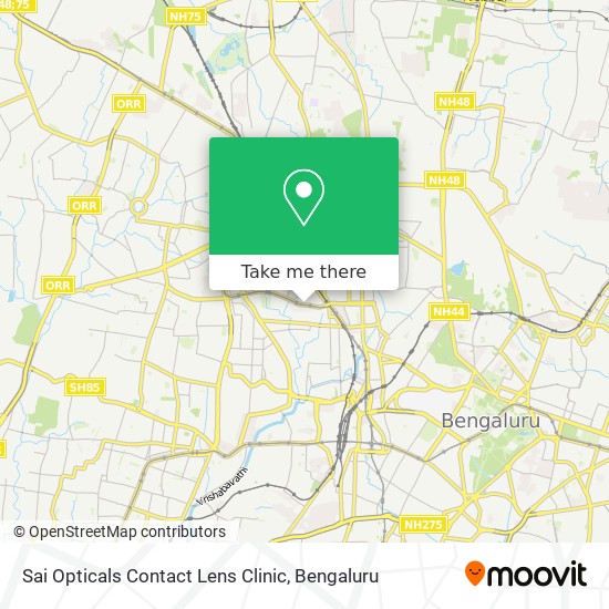 Sai Opticals Contact Lens Clinic map