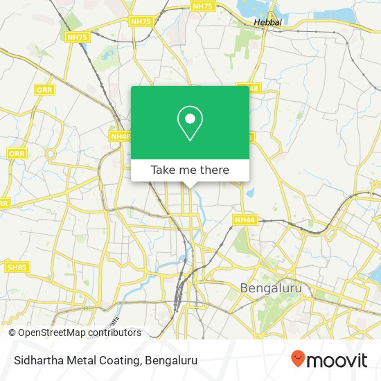 Sidhartha Metal Coating map