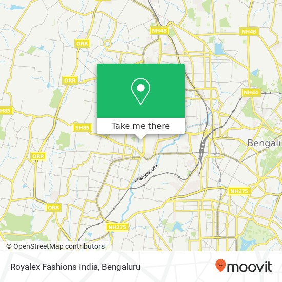 Royalex Fashions India map