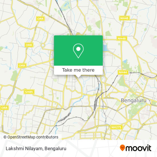 Lakshmi Nilayam map