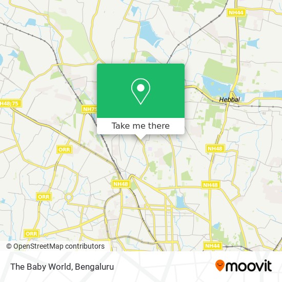 The Baby World map