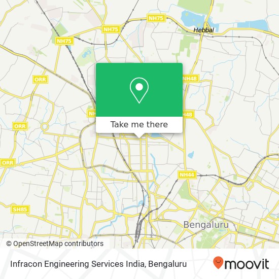 Infracon Engineering Services India map