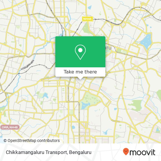 Chikkamangaluru Transport map