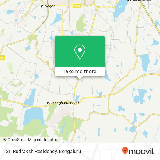 Sri Rudraksh Residency map