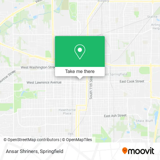 Mapa de Ansar Shriners