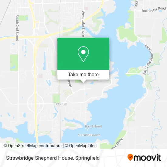 Strawbridge-Shepherd House map