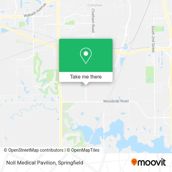 Noll Medical Pavilion map