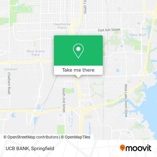 Mapa de UCB BANK