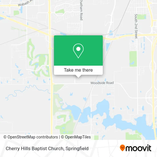 Cherry Hills Baptist Church map