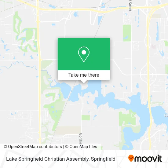 Lake Springfield Christian Assembly map